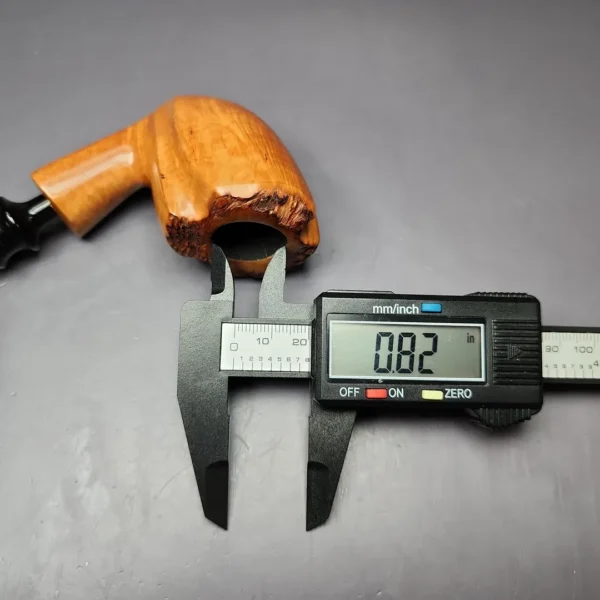 Nording Virgin Grain 2 Smooth Freehand Estate Briar Pipe, Unsmoked - Image 10