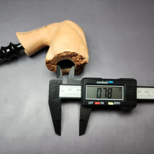 Nording Signature Natural Smooth Freehand Estate Briar Pipe, Unsmoked - Image 10