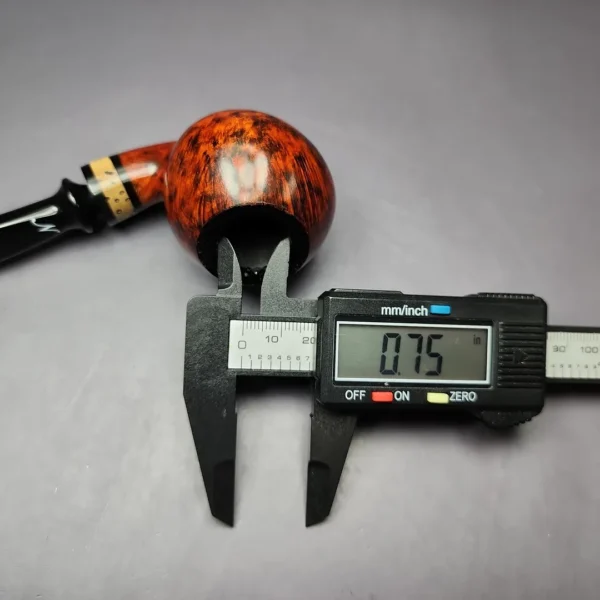 Nording Nosewarmer Smooth Cognac Apple w/ Jupati Estate Briar Pipe, Unsmoked - Image 10