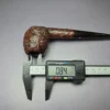 Dunhill 1956 Shell Briar ODA 806 Sandblasted Apple Estate Briar Pipe, English Estates - Image 10