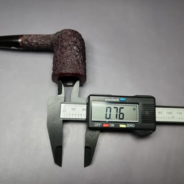 James Upshall Bark Group 6 Partially Rusticated "371" Dublin Estate Briar Pipe, Unsmoked - Image 10