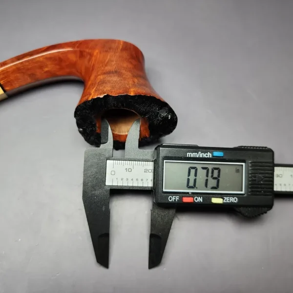 HS Studio Wide Shank Dublin w/ Boxwood Estate Briar Pipe, Unsmoked - Image 10