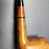 Castello "Castello" 4K Smooth Billiard w/ Briar Accent Estate Briar Pipe, Italian Estates - Image 10