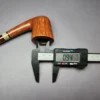 Dave Neeb Large Smooth Dublin Estate Briar Pipe, American Estates - Image 10