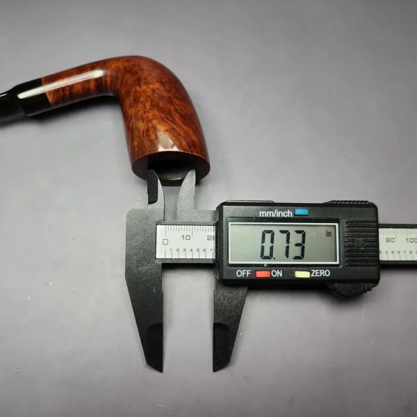 HS Studio Smooth Dublin Estate Briar Pipe, Unsmoked - Image 10