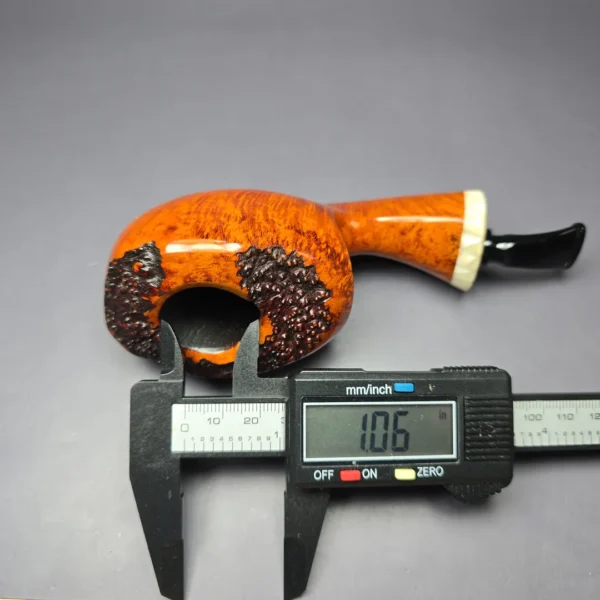 Peder Jeppesen Ida 3 XL Smooth Freehand w/ Juma Estate Briar Pipe, Unsmoked - Image 10