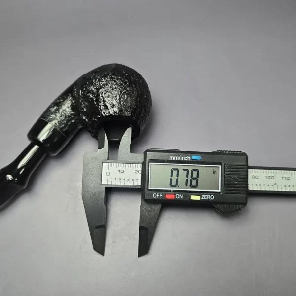 Peterson 2025 Halloween Pipe 302 Sandblasted Apple Briar Pipe, P-Lip, New - Image 10