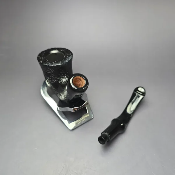 Peterson 2025 Halloween Pipe XL315 Sandblasted Calabash Briar Pipe, P-Lip, New - Image 10
