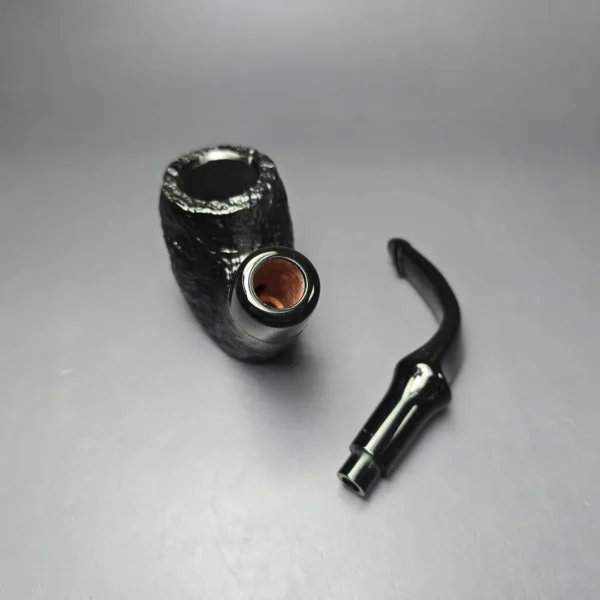 Peterson 2025 Halloween Pipe 306 Sandblasted Sitter Briar Pipe, P-Lip, New - Image 10