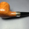 Cavicchi CCCCC Grade Smooth Billiard w/ Silver Estate Briar Pipe, Italian Estates - Image 10