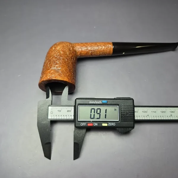 Dunhill 1961 Tanshell ODA 848 Sandblasted Dublin Estate Briar Pipe, English Estates - Image 10