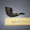 Mike Butera Antique 51G, Group 4 Sandblasted Dublin Briar Pipe, Unsmoked - Image 10