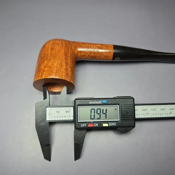 James Upshall B Grade EXL Smooth Dublin Estate Briar Pipe, Unsmoked - Image 10