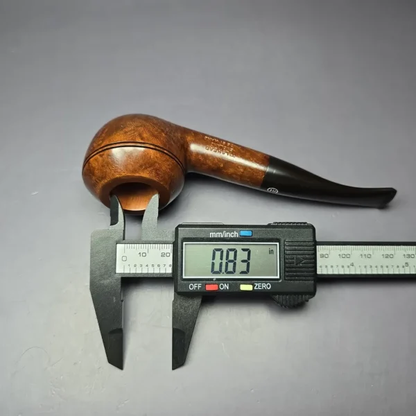 James Upshall P Grade Group 5 Smooth Rhodesian Estate Briar Pipe, Unsmoked - Image 10