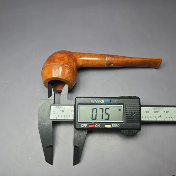 Kaywoodie 1951 Allbriar Prototype 50B Smooth Rhodesian Estate Briar Pipe, Unsmoked - Image 11