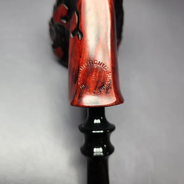 Nording Fantasy Partially Rusticated Freehand Estate Briar Pipe, Unsmoked - Image 11