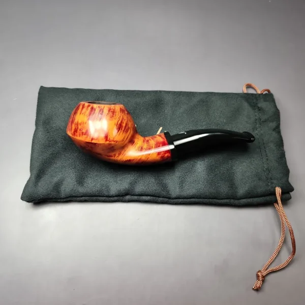 Nording Limited (A) Smooth Squat Tomato Estate Briar Pipe, Unsmoked - Image 11