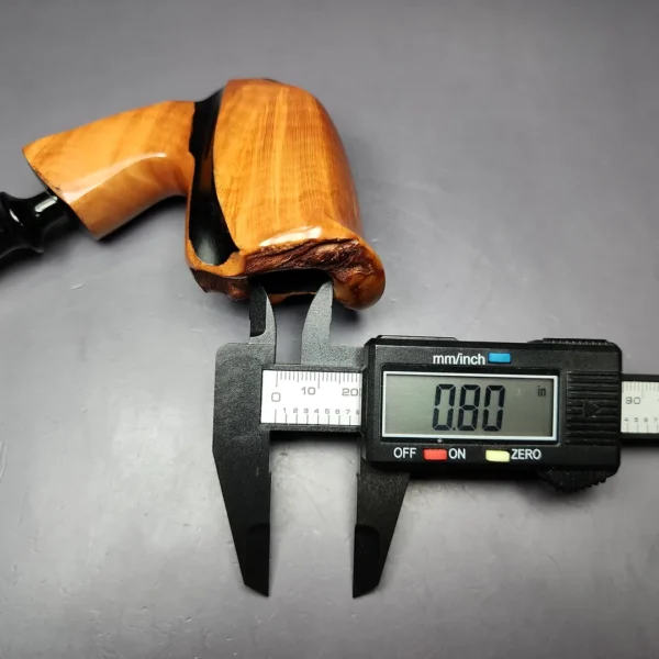 Nording Spiral Natural Smooth Freehand Estate Briar Pipe, Unsmoked - Image 11