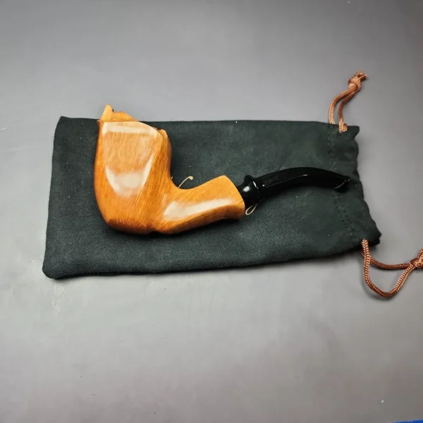 Nording Virgin Grain 1 Smooth Freehand Estate Briar Pipe, Unsmoked - Image 11