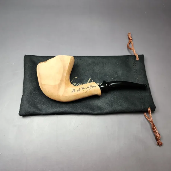 Nording Signature Natural Smooth Freehand Estate Briar Pipe, Unsmoked - Image 11