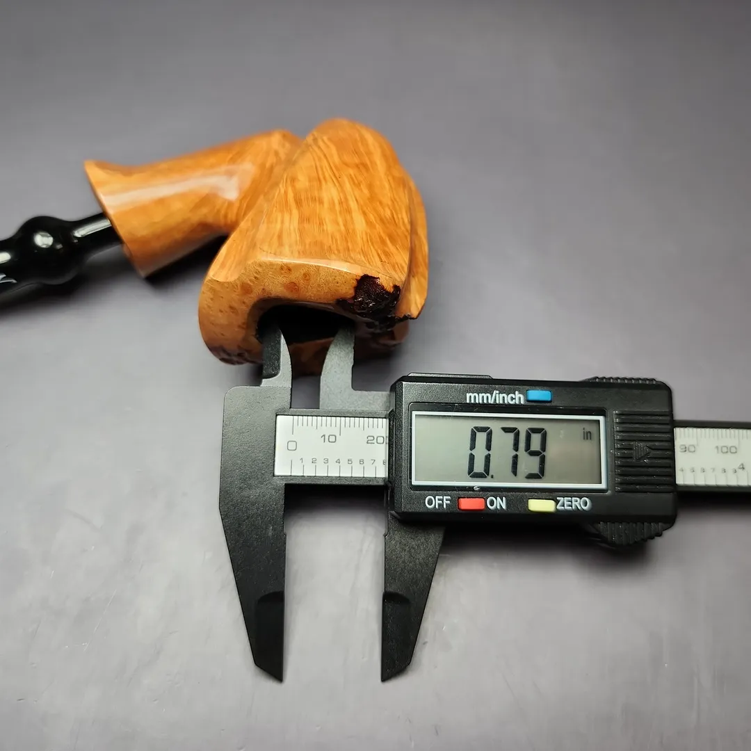 Nording Virgin Grain 2 Smooth Freehand Estate Briar Pipe, Unsmoked - Image 11