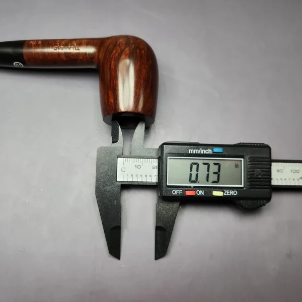 James Upshall Tilshead Group 5 Smooth Billiard Estate Briar Pipe, Unsmoked - Image 11