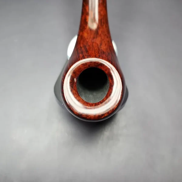 HS Studio Smooth "Gert Holbek" Polonius Horn Estate Briar Pipe, Unsmoked - Image 11