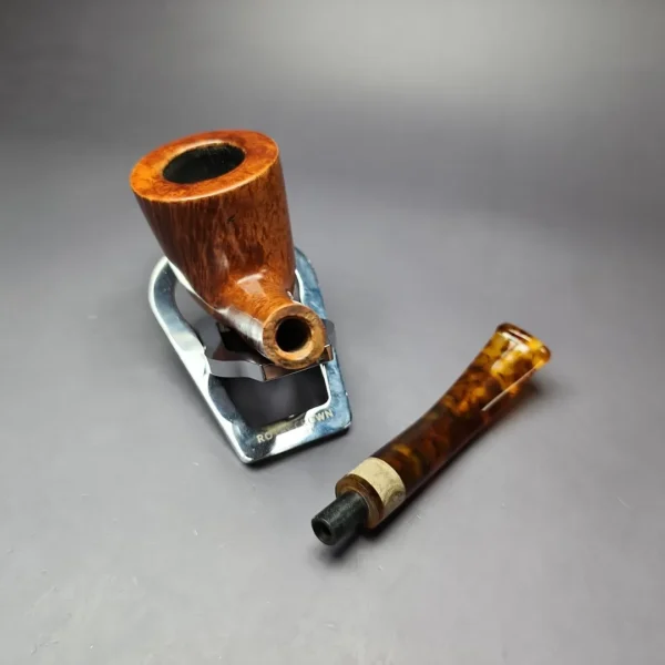 Dave Neeb Large Smooth Dublin Estate Briar Pipe, American Estates - Image 11