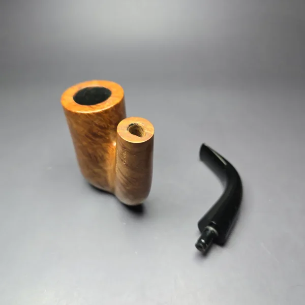 Ed Burak Connoisseur Magnum Smooth Oom Paul Estate Briar Pipe, American Estates - Image 11