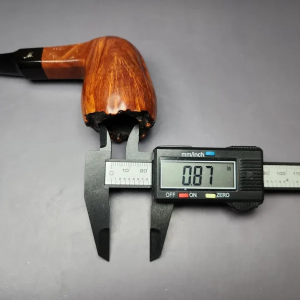 Willmer Straight Grain AAA Standard Smooth Freehand Estate Briar Pipe, Unsmoked - Image 11