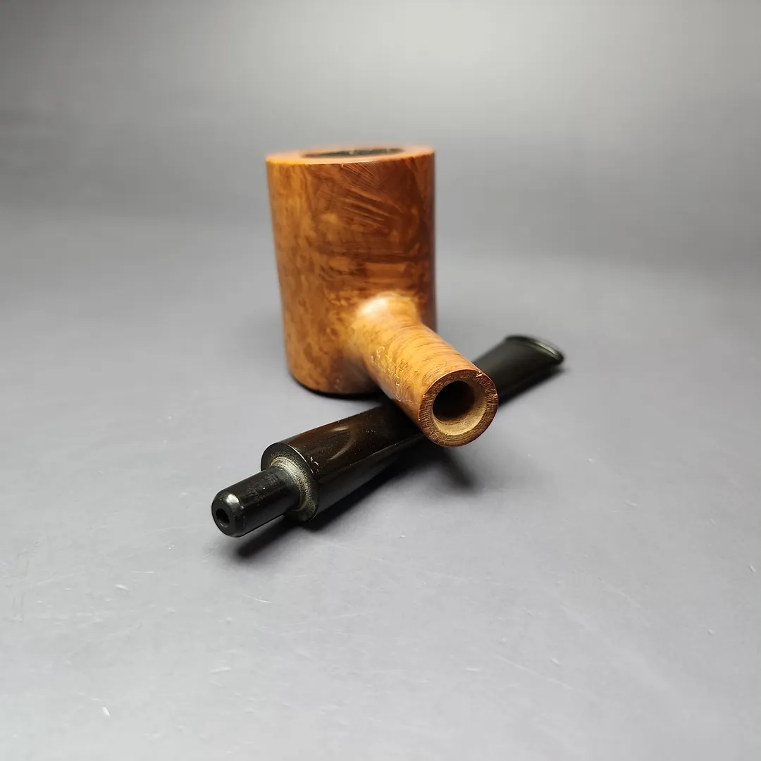 Bertram Washington Smooth Poker Estate Briar Pipe, American Estates - Image 11