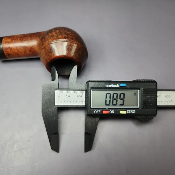 Digby by GBD Conquest 9566 Smooth Rhodesian Estate Briar Pipe, English Estates - Image 11
