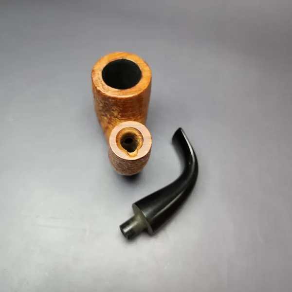 Savory's (Dunhill) Special Export Reject 394L Sandblasted Oom Paul Estate Briar Pipe, English Estates - Image 11