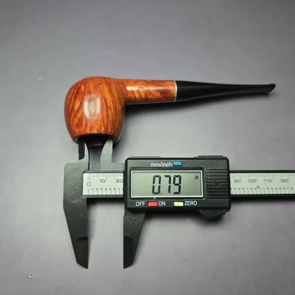 Kaywoodie Custom Grain 42 Smooth Estate Briar Pipe, Unsmoked - Image 11