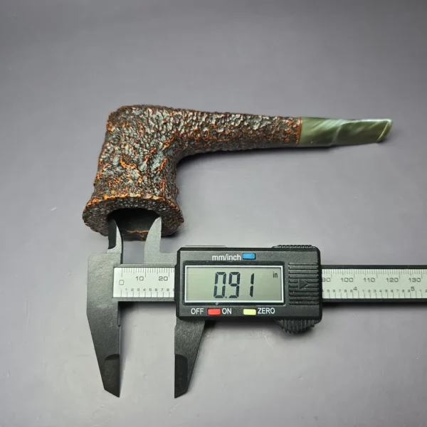 Savinelli Estella 915 EX Rusticated Freehand Estate Briar Pipe, Unsmoked - Image 11
