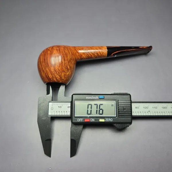Caminetto 2020 Natural Smooth Apple w/ Cumberland Estate Briar Pipe, Italian Estates - Image 11