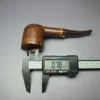 Bonfiglioli 1998 CORPS Sandblasted Billiard Estate Briar Pipe, Unsmoked - Image 11