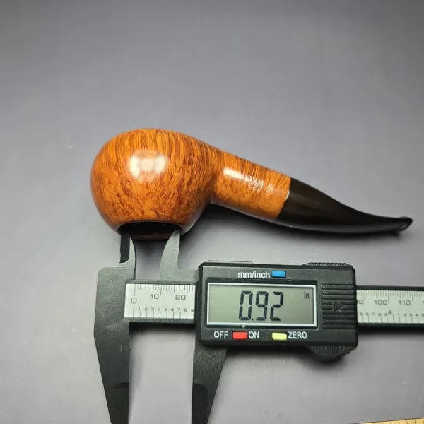Savinelli Punto Oro Super 320 KS Smooth Author Estate Briar Pipe, Italian Estates - Image 11