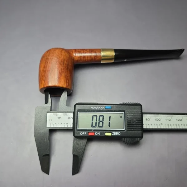 Dunhill 1968 Root Briar 263 w/ 9K Gold Billiard Estate Briar Pipe, English Estates - Image 12