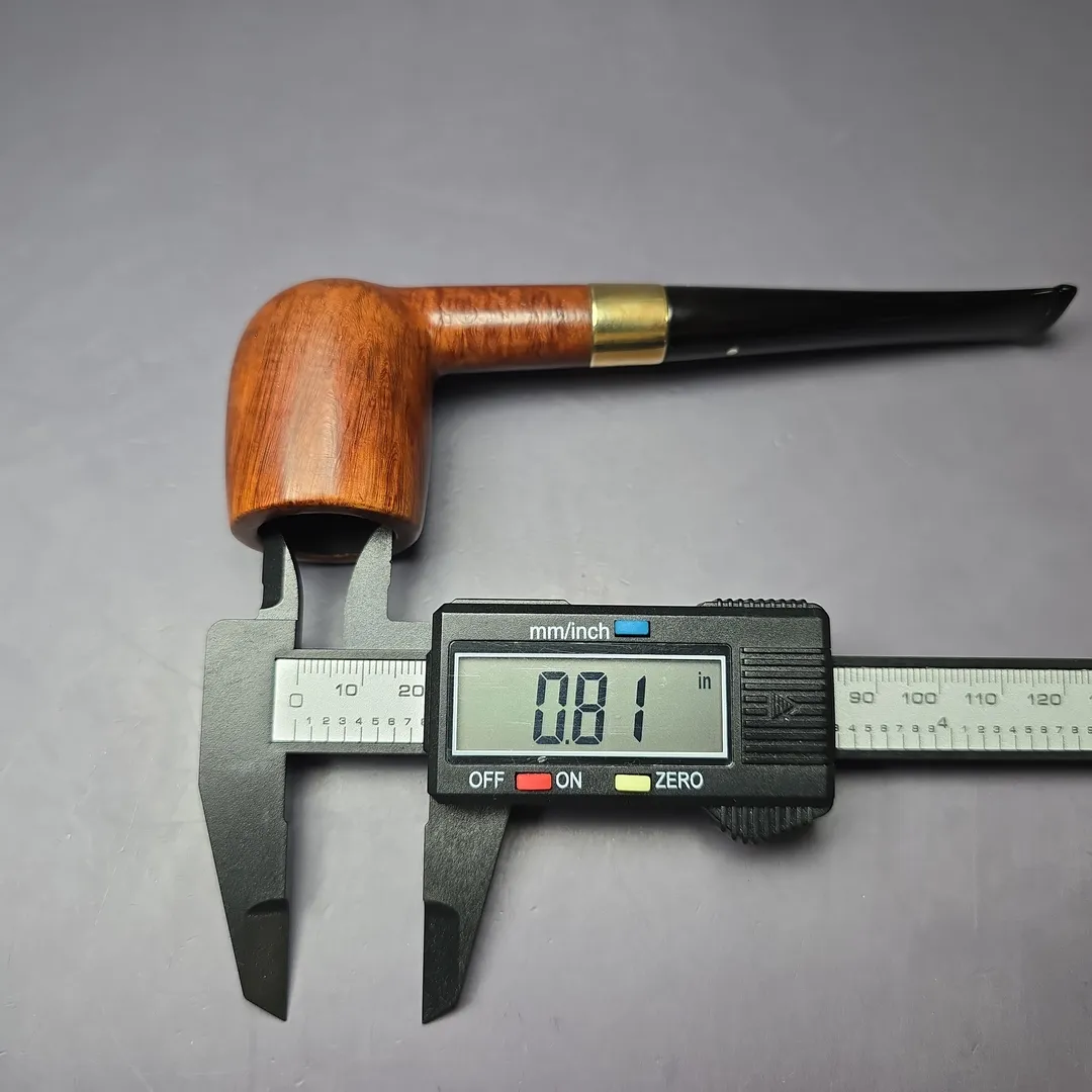 Dunhill 1968 Root Briar 263 w/ 9K Gold Billiard Estate Briar Pipe, English Estates - Image 12