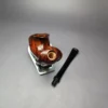 HS Studio XL Smooth "Speeding" Freehand Estate Briar Pipe, Unsmoked - Image 12