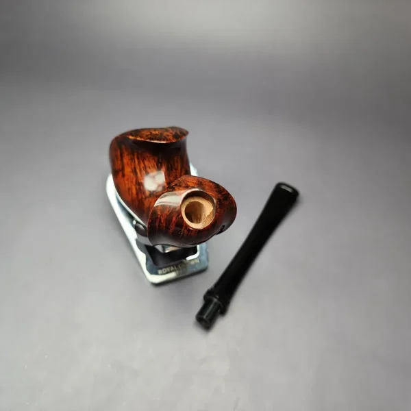 HS Studio XL Smooth "Speeding" Freehand Estate Briar Pipe, Unsmoked - Image 12