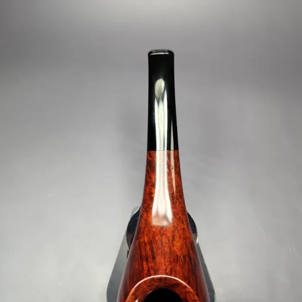 HS Studio Smooth "Gert Holbek" Polonius Horn Estate Briar Pipe, Unsmoked - Image 12