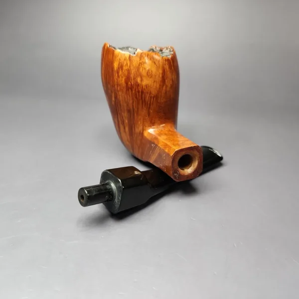 Willmer Straight Grain AAA Standard Smooth Freehand Estate Briar Pipe, Unsmoked - Image 12