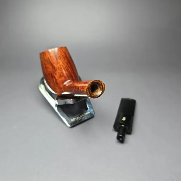 Ser Jacopo L1 Smooth Lumberman Estate Briar Pipe, Unsmoked - Image 12