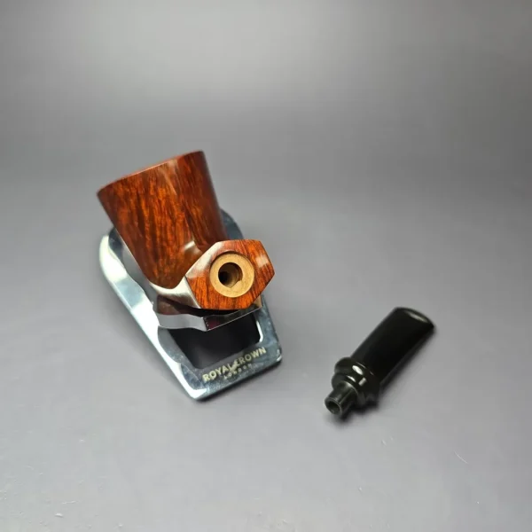 G Pipes Smooth Faceted Dublin Handmade Briar Pipe, New - Image 12