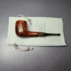 MBSD Briars by Piero Vitale Sienna Contrast Smooth Billiard w/ Zebrawood Briar Pipe, New - Image 12