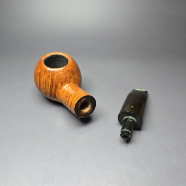 Savinelli Punto Oro Super 320 KS Smooth Author Estate Briar Pipe, Italian Estates - Image 12