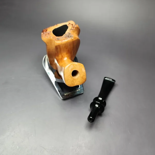 Nording Natural Smooth Freehand Estate Briar Pipe, Unsmoked - Image 12