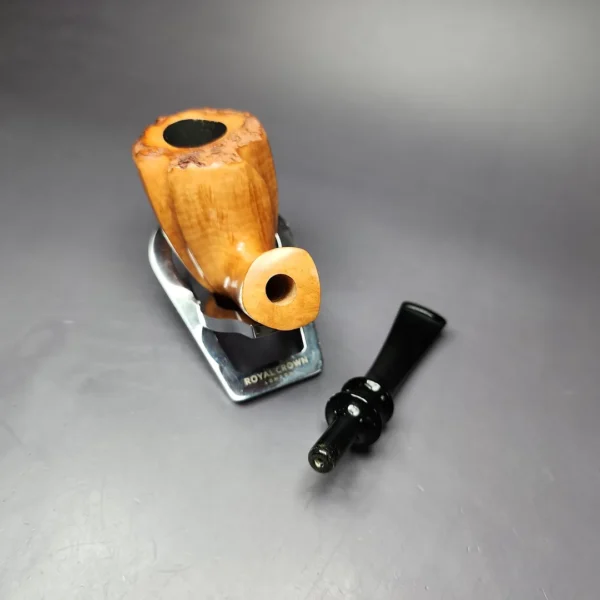 Nording Virgin Grain 2 Smooth Freehand Estate Briar Pipe, Unsmoked - Image 12